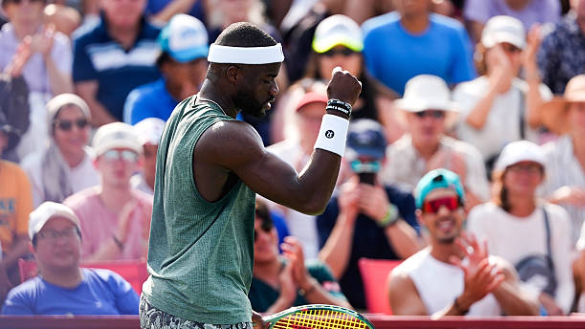 Frances Tiafoe, surreal statistics. Photo: gettyimages