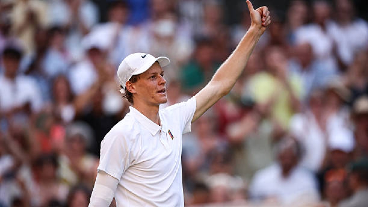 Jannik Sinner, cuatro finales consecutivas de Grand Slam. Foto: gettyimages