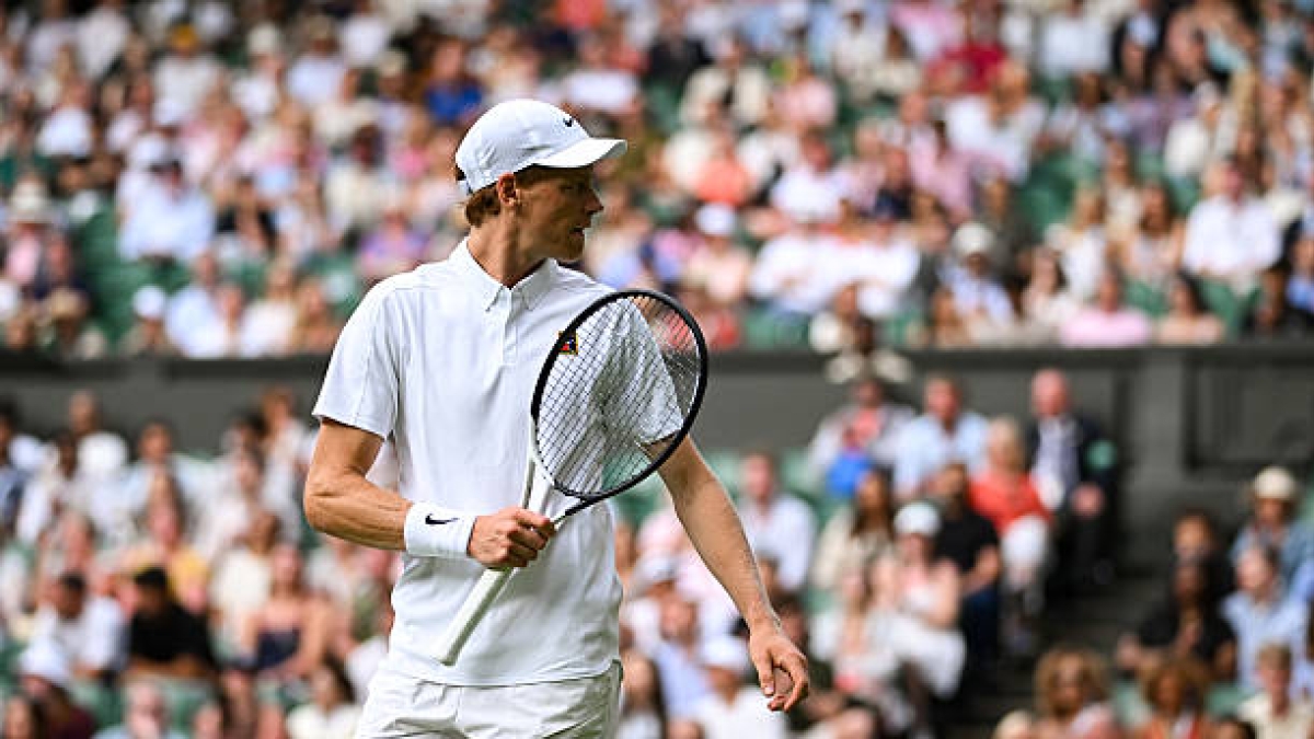 Jannik Sinner, horario dónde ver en Wimbledon 2025. Foto: gettyimages