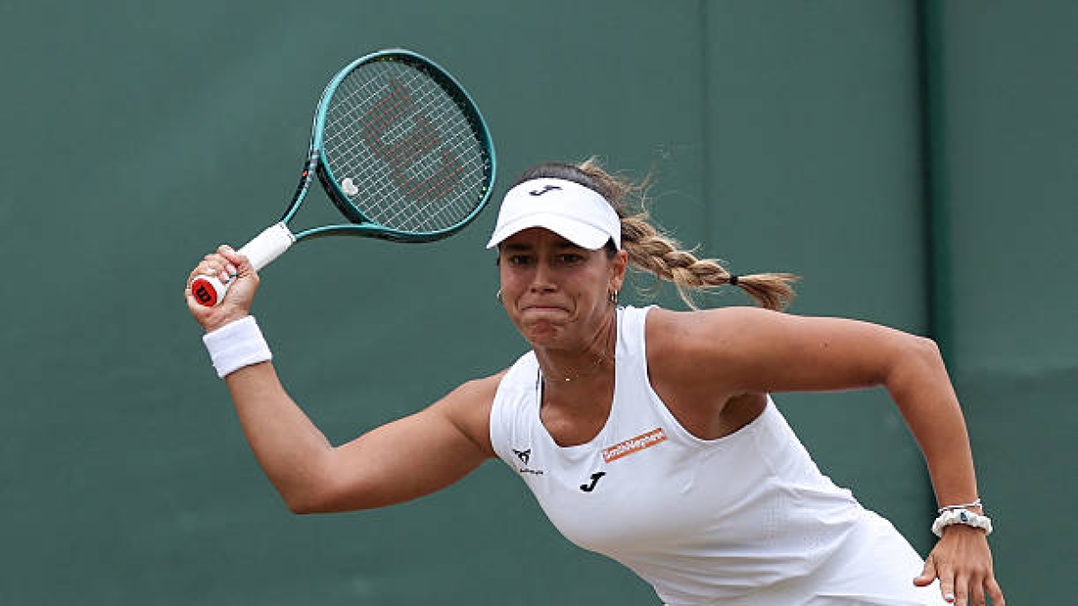 Jessica Bouzas, history of Spanish tennis. Photo: Getty Images