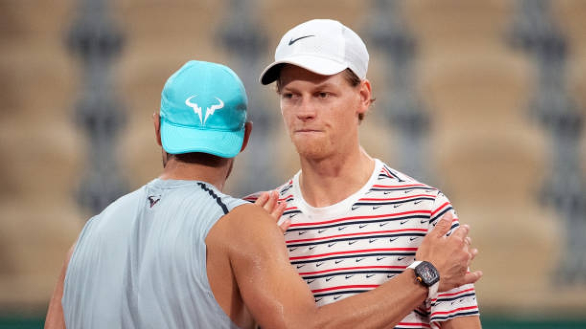 Nadal felicita a Sinner por Wimbledon 2025. Foto: gettyimages