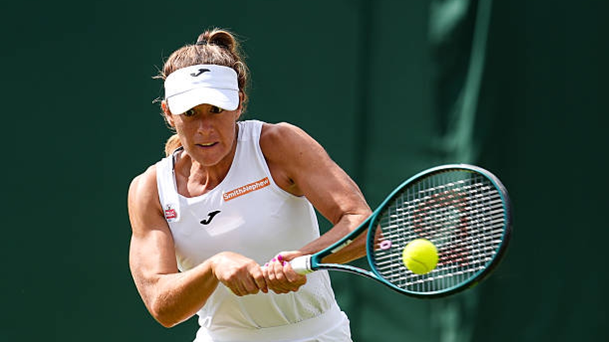 Solana Sierra, museo Wimbledon 2025. Foto: gettyimages