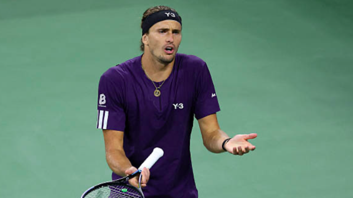 Alexander Zverev, un desastre en Grand Slam. Fuente: Getty