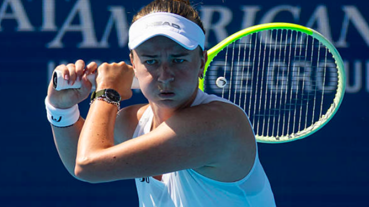 Barbora Krejcikova sigue avanzando en Cincinnati. Fuente: Getty