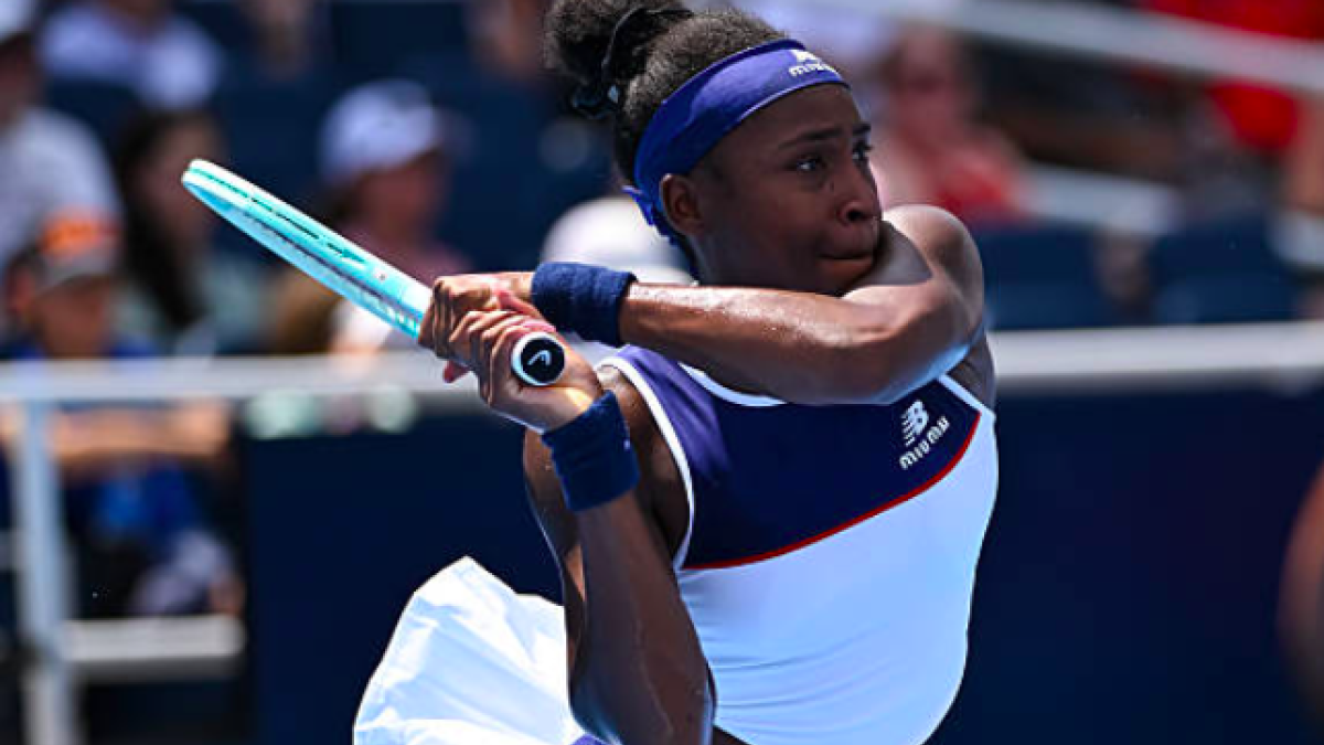 Coco Gauff debuting at WTA Cincinnati 2025. Source: Getty
