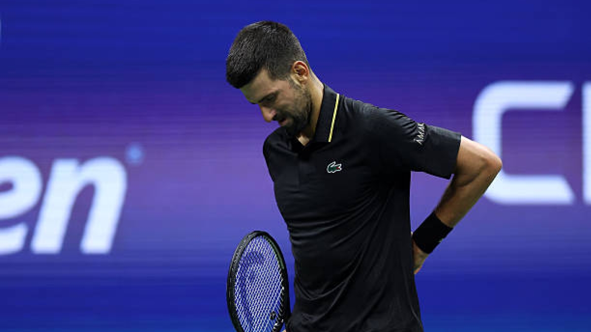 Djokovic and his back problems: "I was lucky that discomfort disappeared"