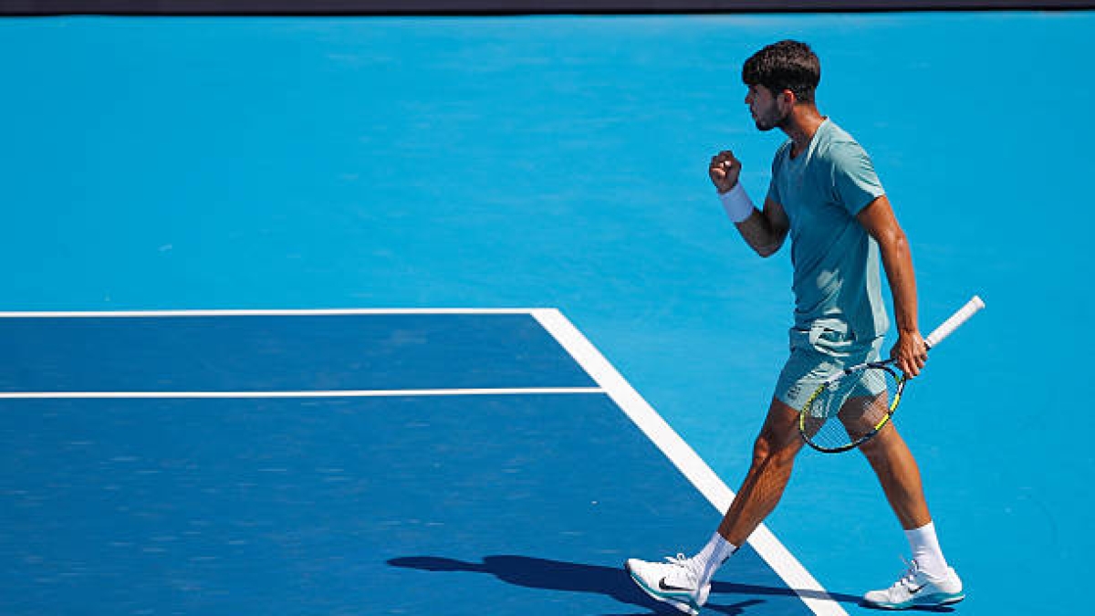 This is Carlos Alcaraz's possible draw at the US Open 2025. Photo: Getty Images.