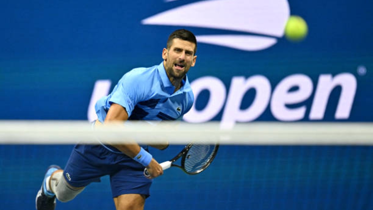 This is Novak Djokovic's potential draw at the US Open 2025. Photo: Getty Images.