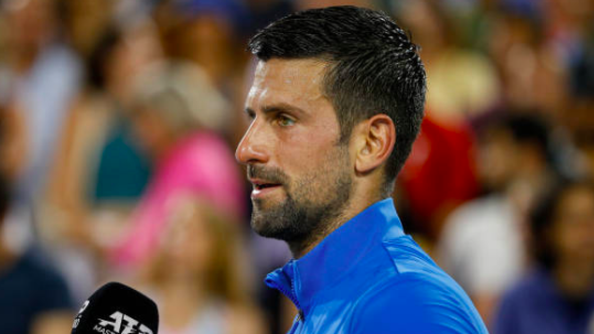 Novak Djokovic no jugará el Masters 1000 de Cincinnati. Fuente: Getty