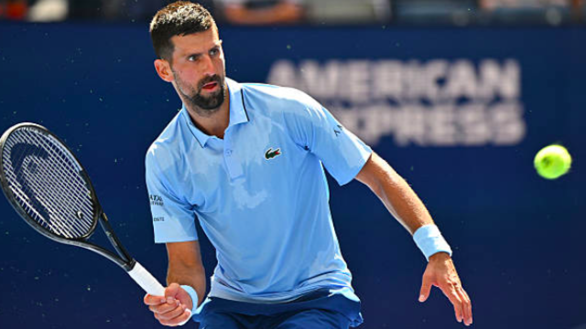 Novak Djokovic confiesa qué le pasa en este US Open 2025. Fuente: Getty
