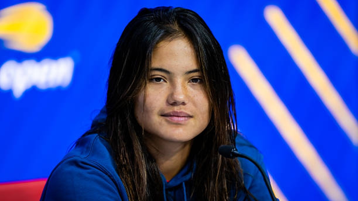 Raducanu, after falling at the US Open: "I have to maintain consistency and leave this defeat behind." Photo: Getty Images.