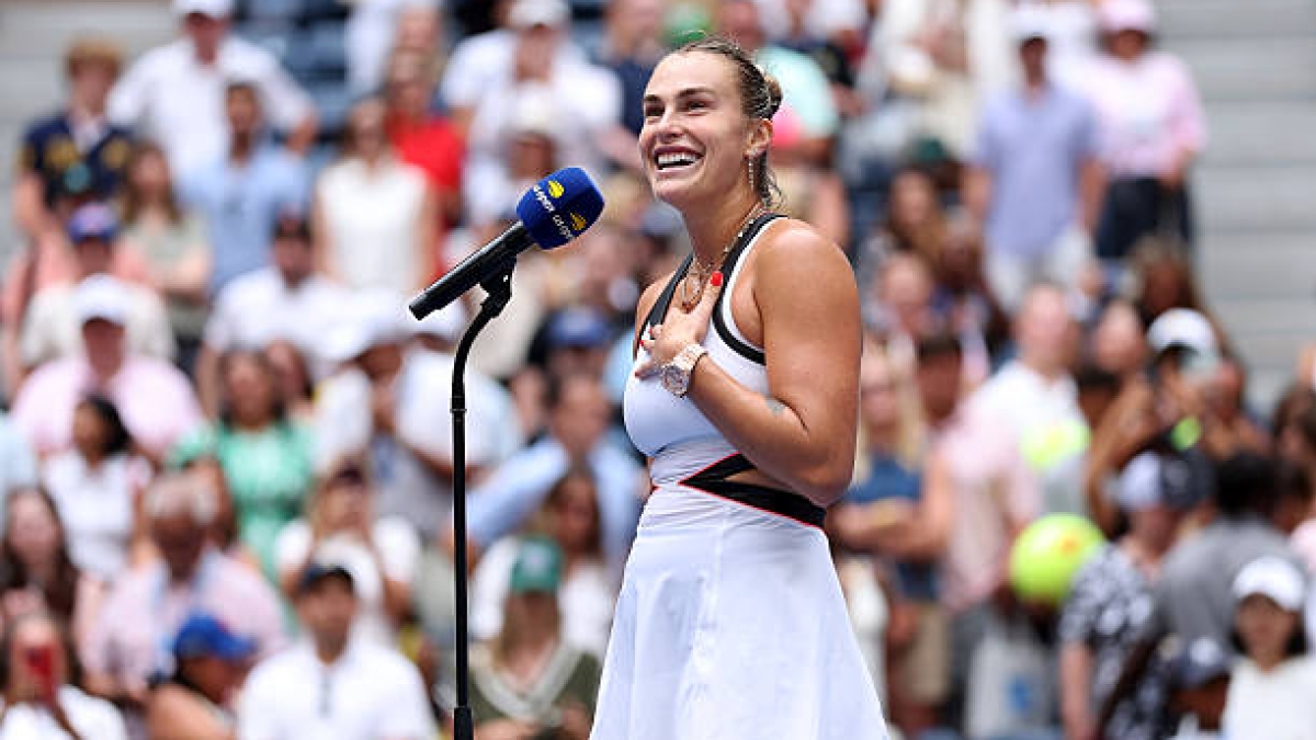 Sabalenka y la importancia de su ropa: "Cuanto mejor voy vestida, mejor juego". Foto: Gettyimages