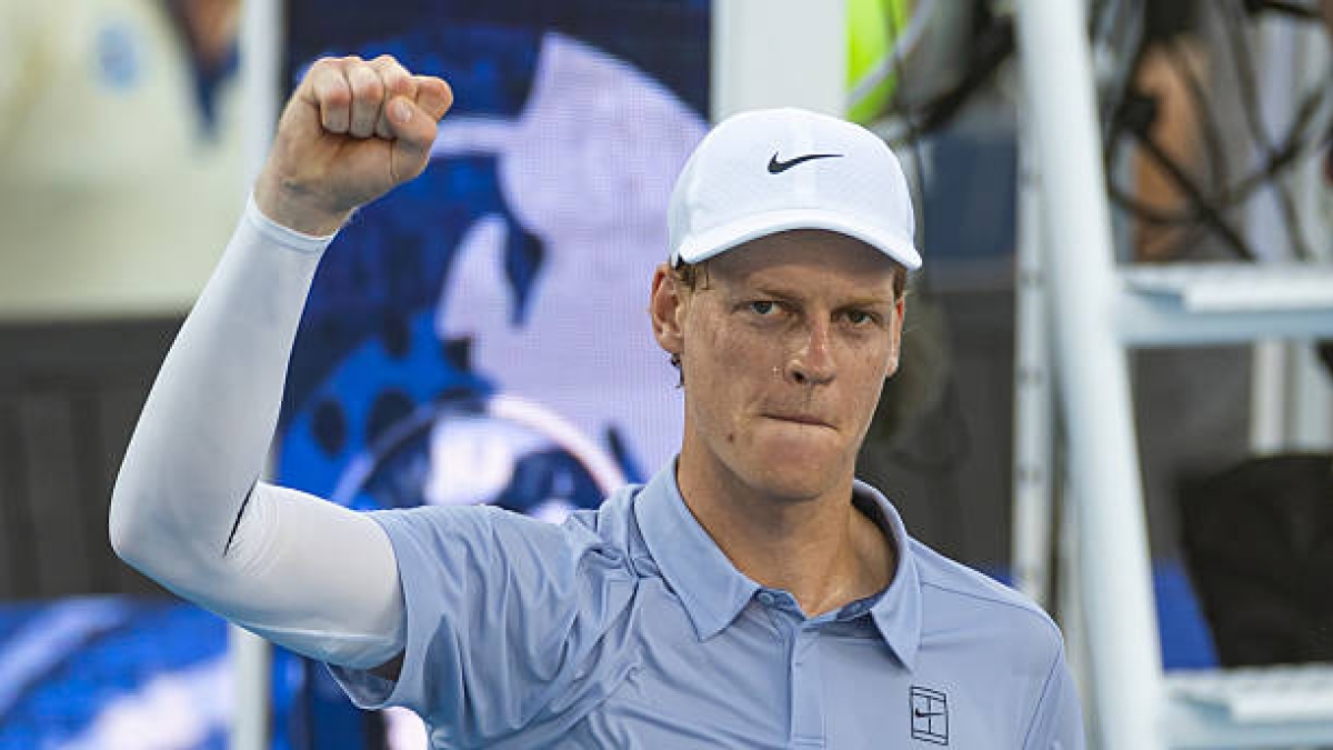 Sinner: "Es muy difícil jugar bien al tenis en Cincinnati". Foto: Gettyimages