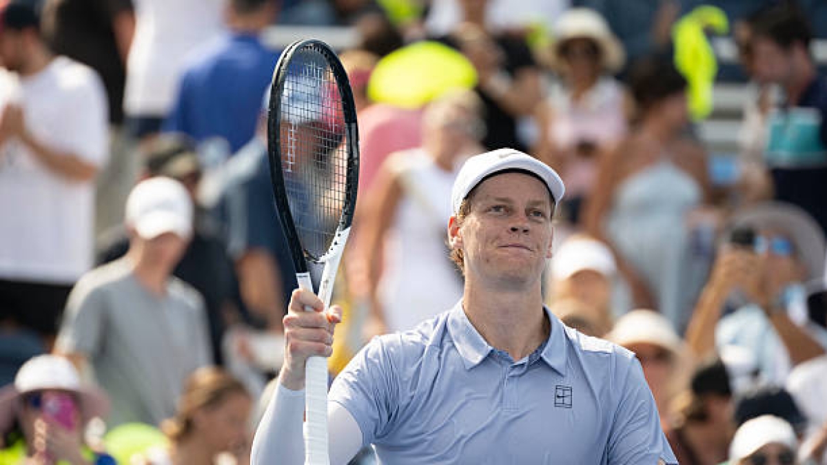 Sinner: "Quiero dejar mi huella y poder escribir mi nombre en la historia del tenis". Foto: Gettyimages