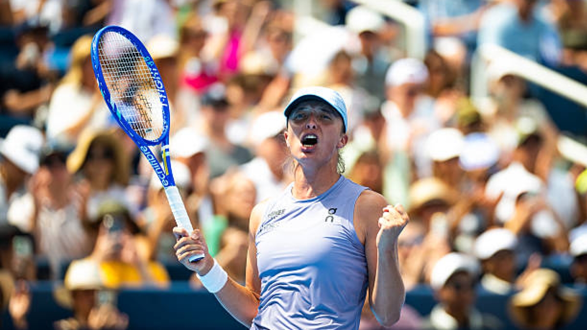 Swiatek has a clear goal: "I just want to keep playing this well". Photo: Getty Images