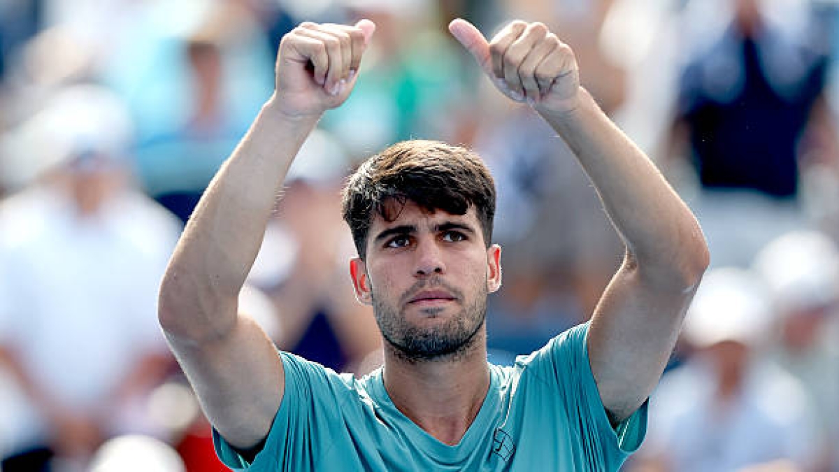 Carlos Alcaraz. Source: Getty