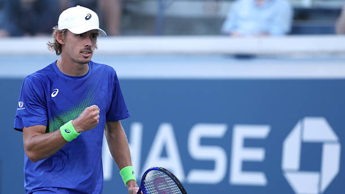 Alex de Minaur at the US Open 2025. Photo: Getty