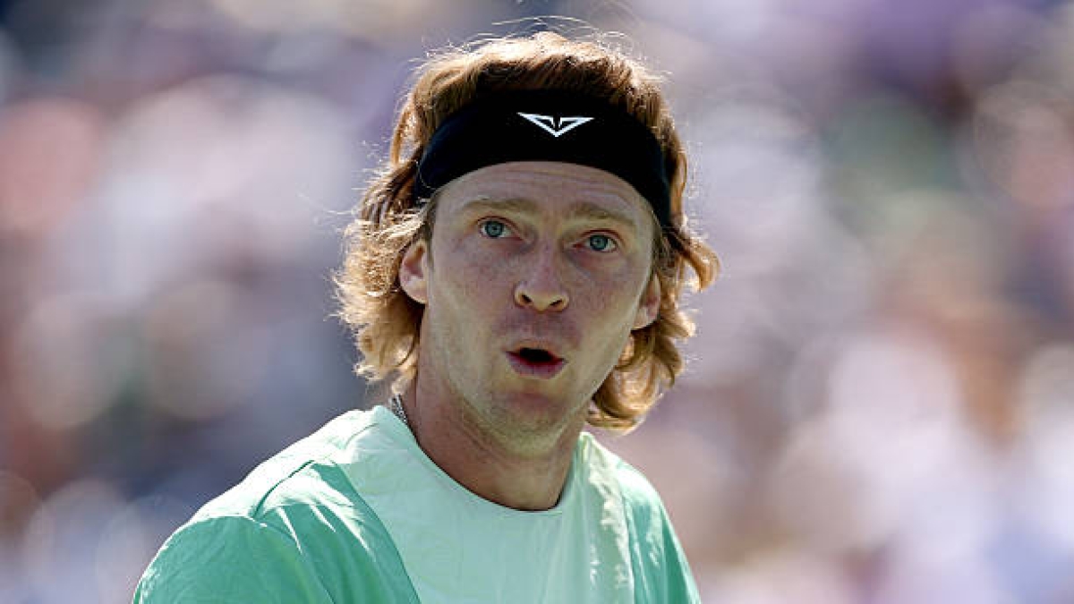 Andrey Rublev critica las pistas rápidas. Foto: gettyimages