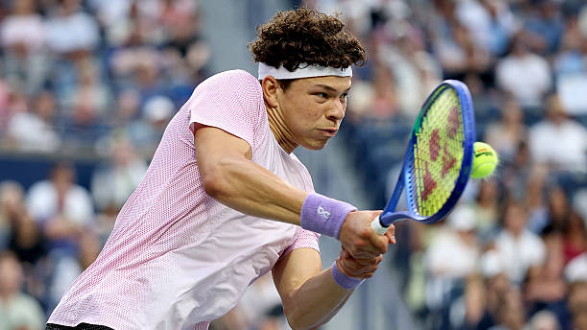 Ben Shelton, possible Grand Slam champion. Photo: gettyimages