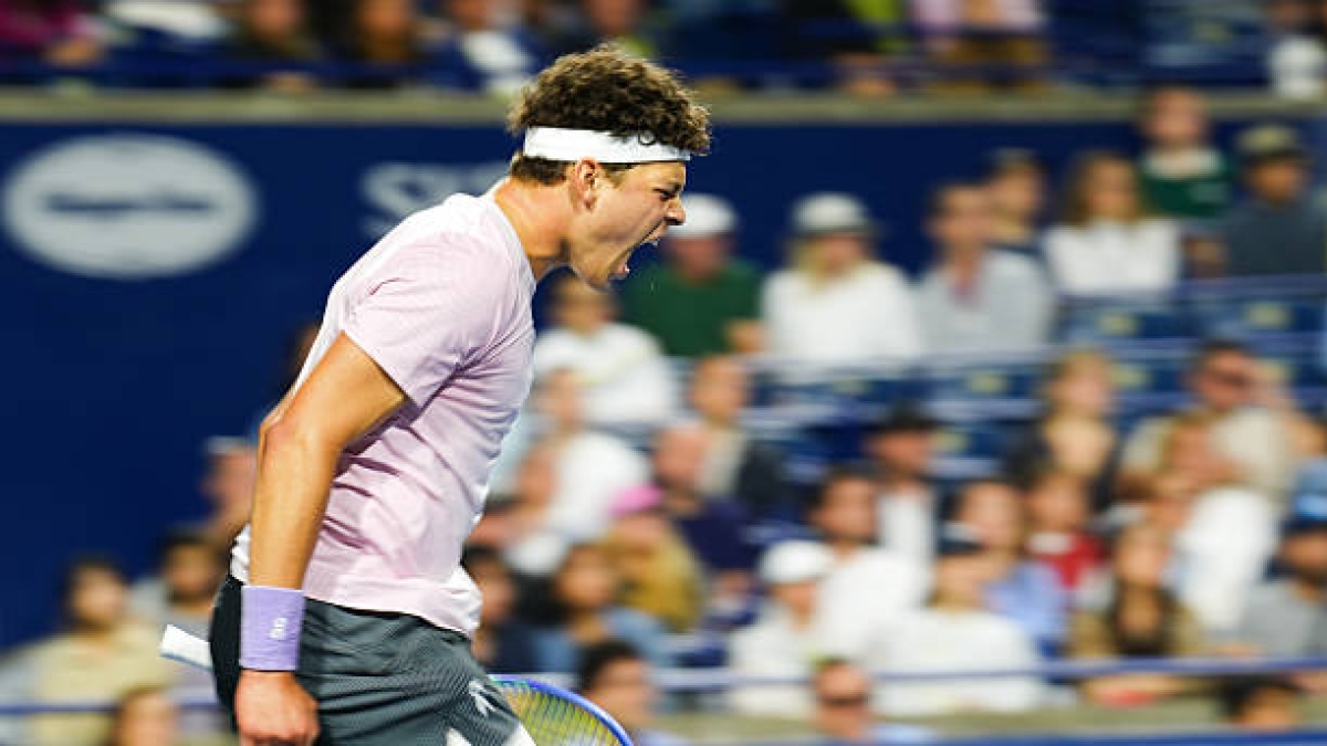 Ben Shelton, aggressiveness on serve. Photo: gettyimages