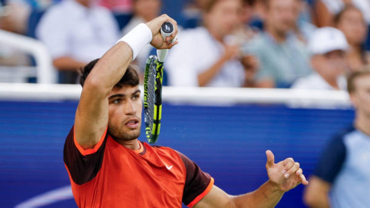 Carlos Alcaraz, expectations in Cincinnati 2025. Photo: gettyimages