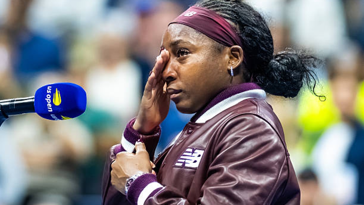 Gauff se rompe: "Han sido un par de semanas difíciles dentro y fuera de la pista". Foto: Getty