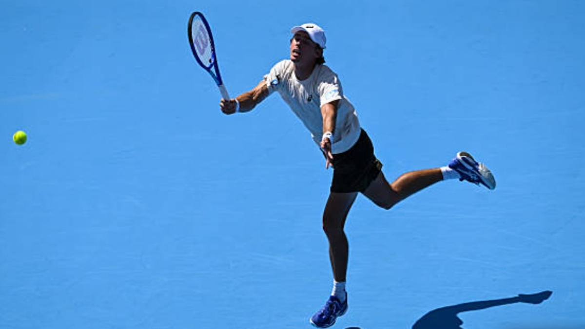 Alex de Minaur en el ATP Cincinnati 2025. Foto: Getty