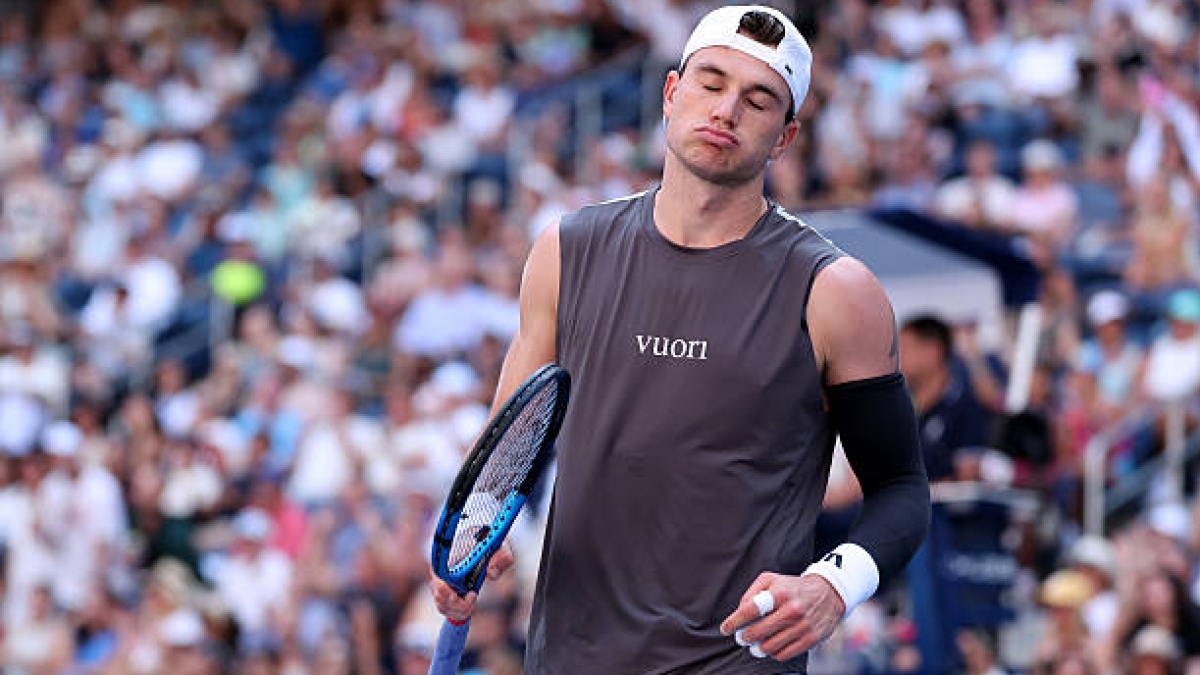 Jack Draper, fuera de combate en el US Open por molestias físicas. Fuente: Getty