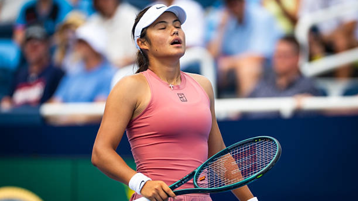 Raducanu: "Estoy muy orgullosa de haber llevado a Sabalenka al límite". Foto: Getty