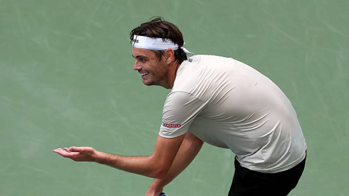 Taylor Fritz, impressive shots. Photo: gettyimages