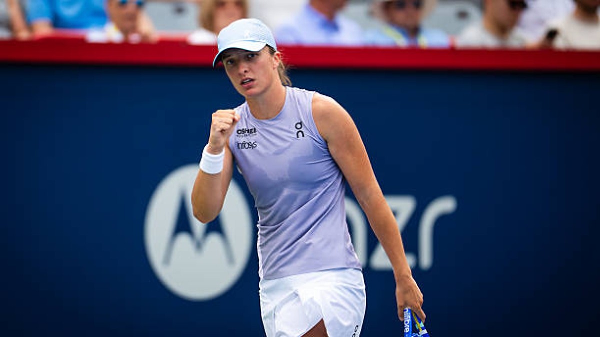 Iga Swiatek, options for number 2 in WTA ranking. Photo: gettyimages