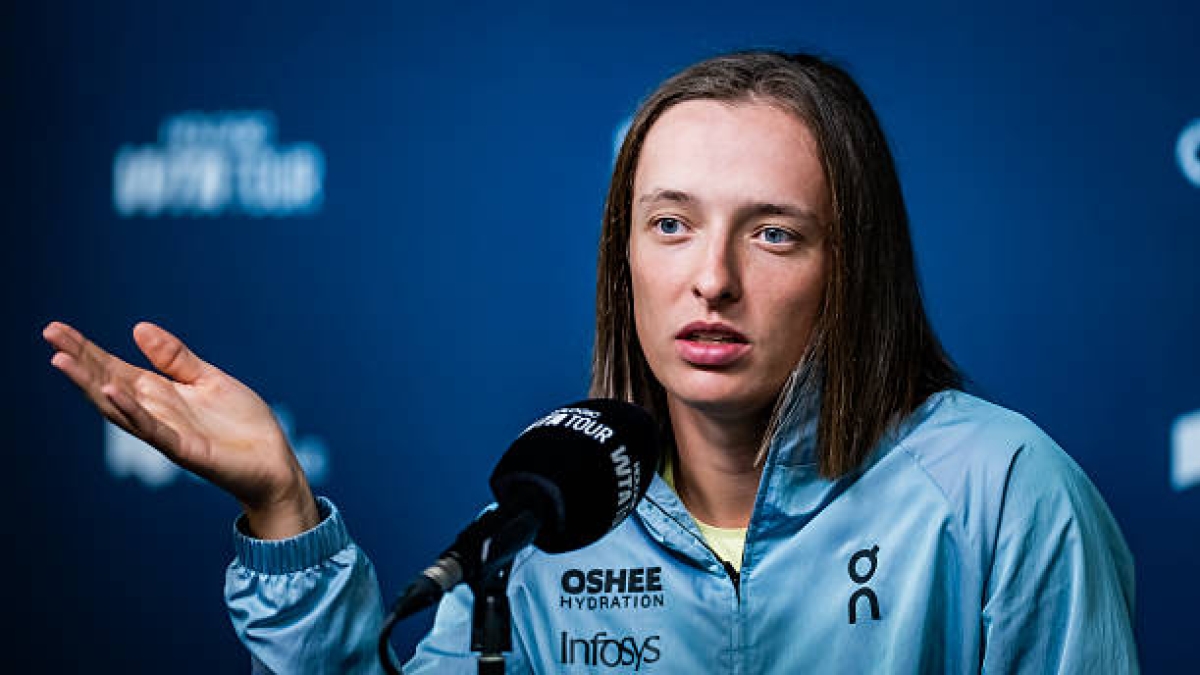 Iga Swiatek, Absence of Titles. Photo: gettyimages