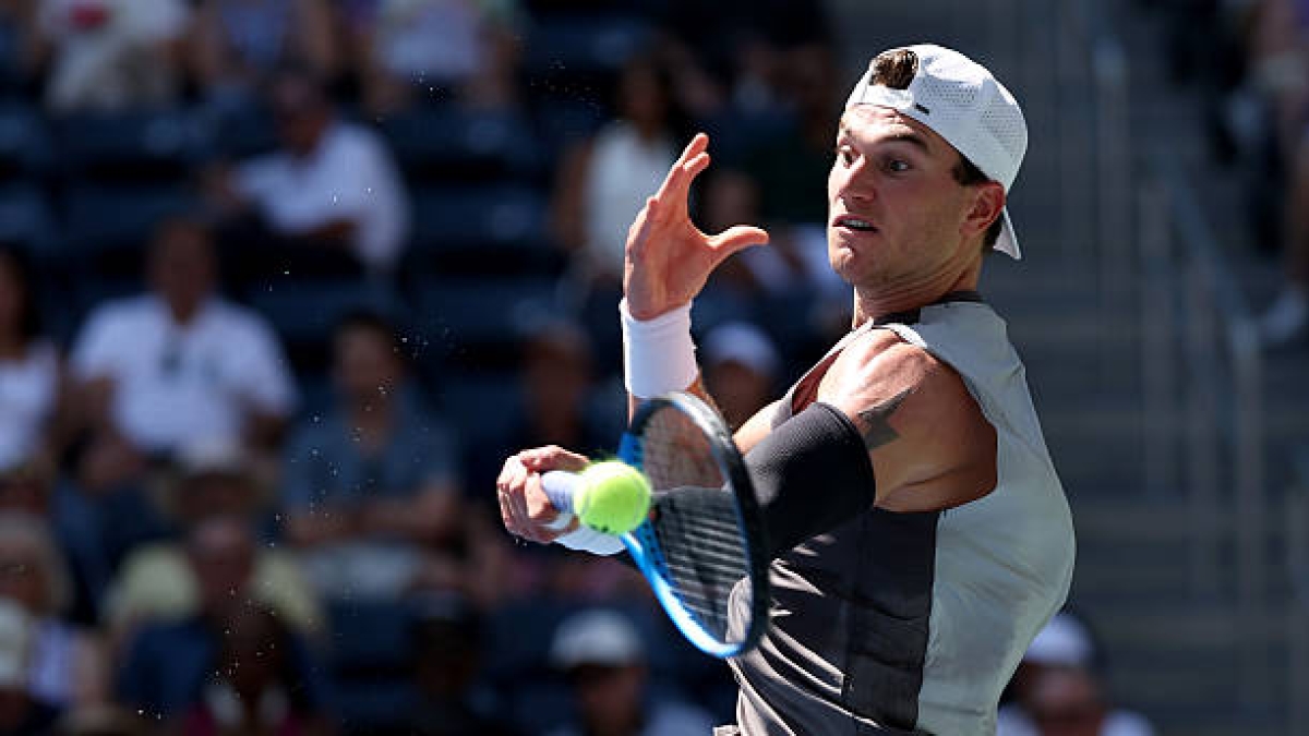 Jack Draper wins in his debut at US Open 2025. Photo: gettyimages