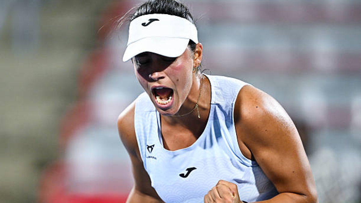 Bouzas mantiene vivo su sueño en el WTA Montreal 2025. Foto: Getty