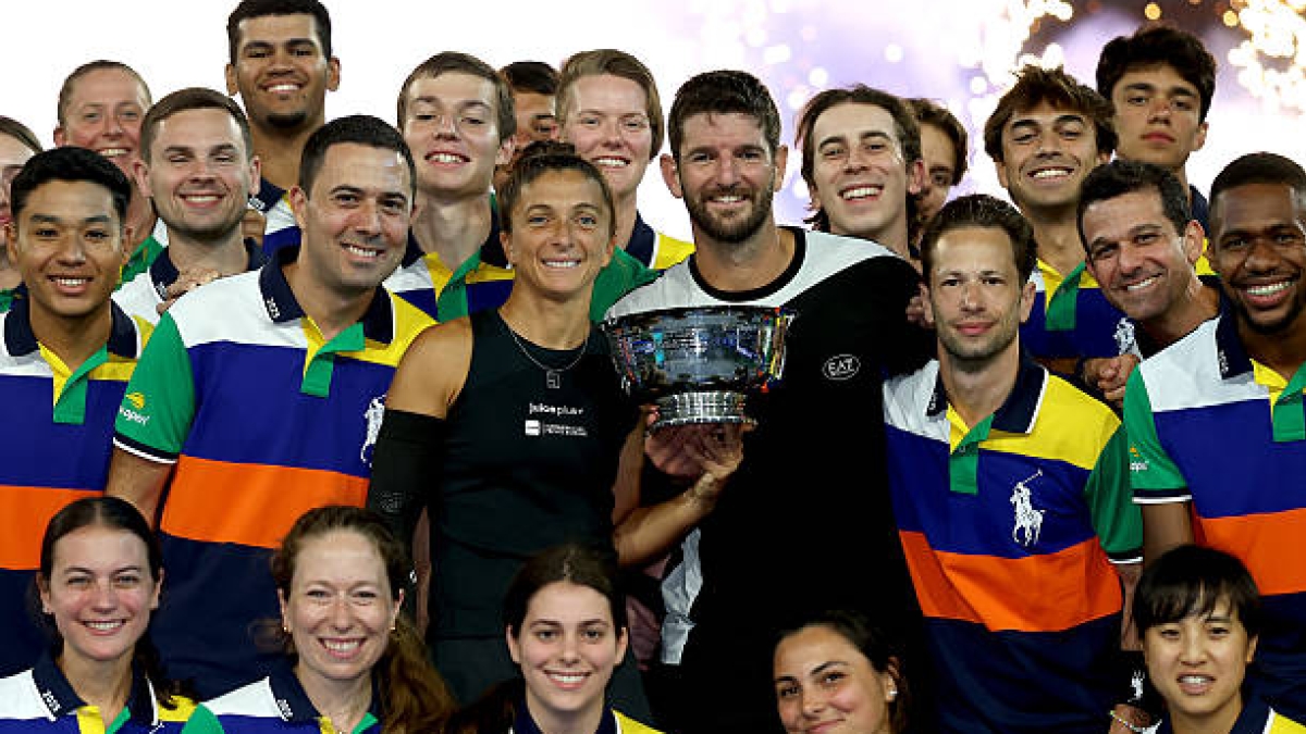 Errani y Vavassori, los campeones del dobles mixto del US Open.