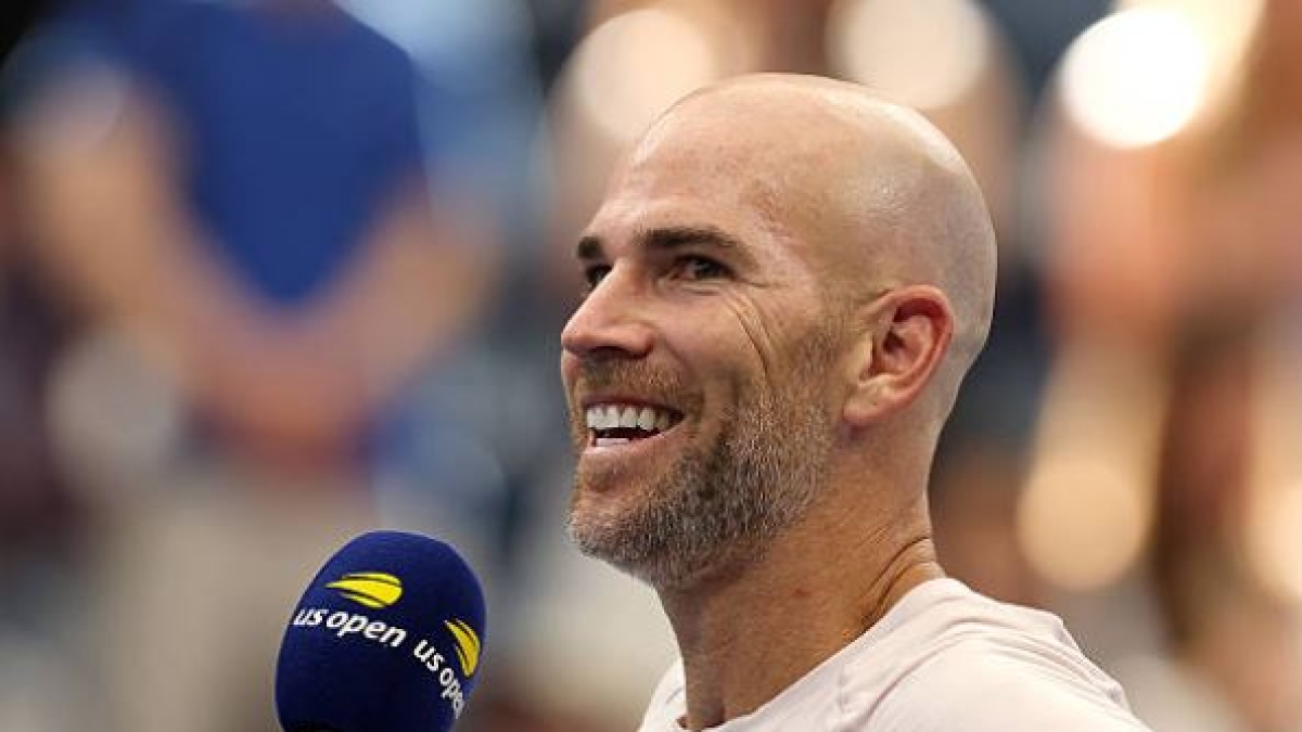 Adrian Mannarino at the US Open 2025. Photo: Getty