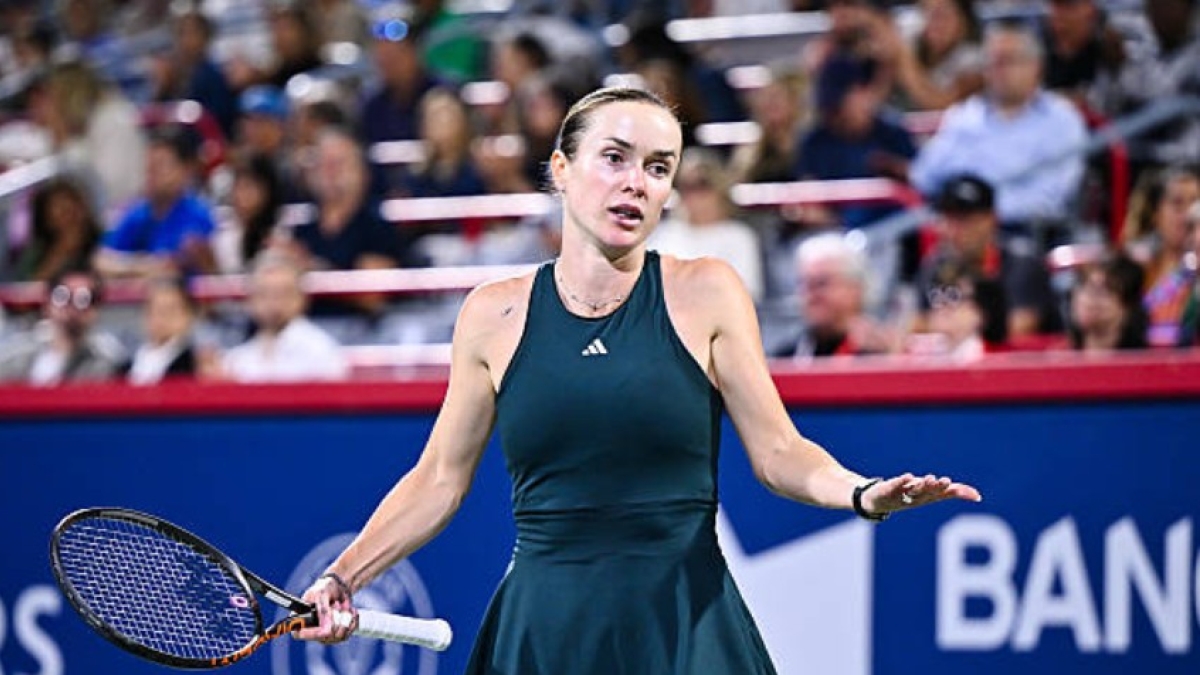 Elina Svitolina at the WTA Montreal 2025. Photo: Getty