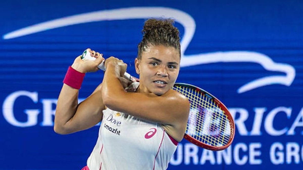 Jasmine Paolini at the WTA Cincinnati 2025. Photo: Getty