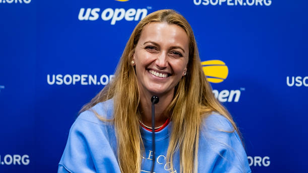 Petra Kvitova, despedida en US Open 2025. Foto: gettyimages