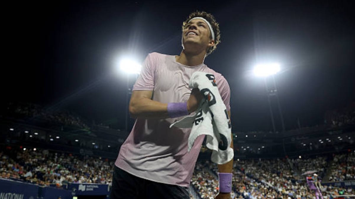 Ben Shelton at ATP Toronto 2025. Photo: Getty