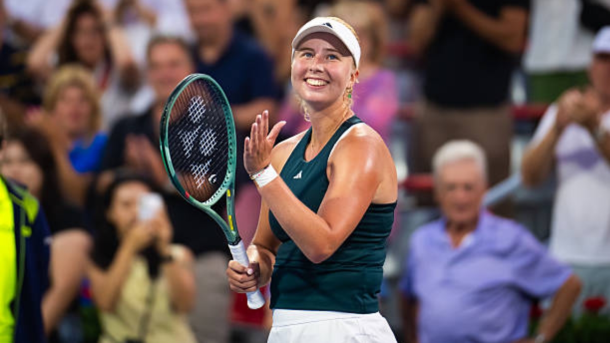 Clara Tauson. Source: Getty