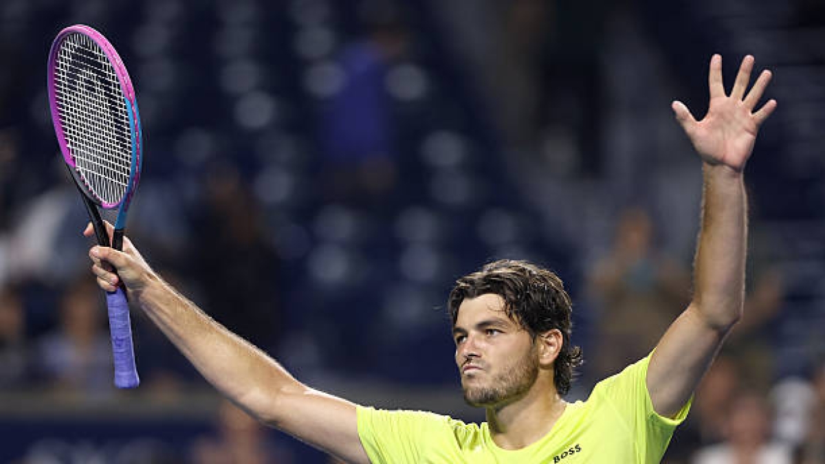 Taylor Fritz gana a Lehecka en Toronto. Foto: gettyimages