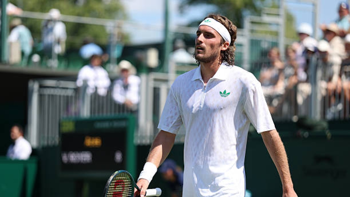 Tsitsipas, beauty of tennis. Photo: gettyimages