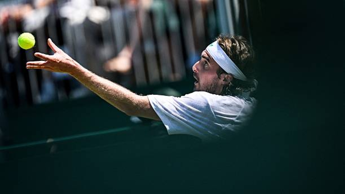 Tsitsipas compares. Photo: gettyimages