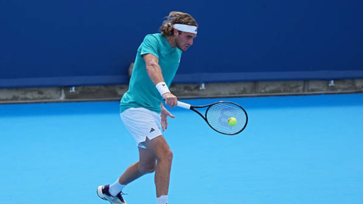 Stefanos Tsitsipas. Photo: Getty.