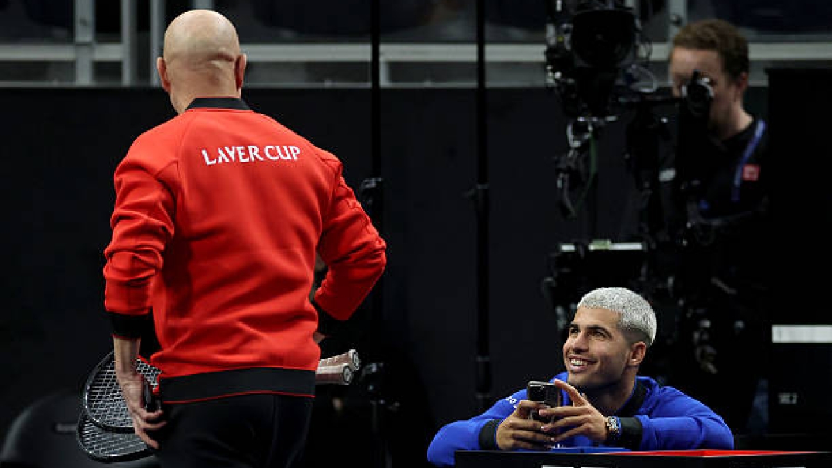Agassi se rinde una vez más a Alcaraz: "Es la combinación del Big 3 en un jugador". Foto: Gettyimages