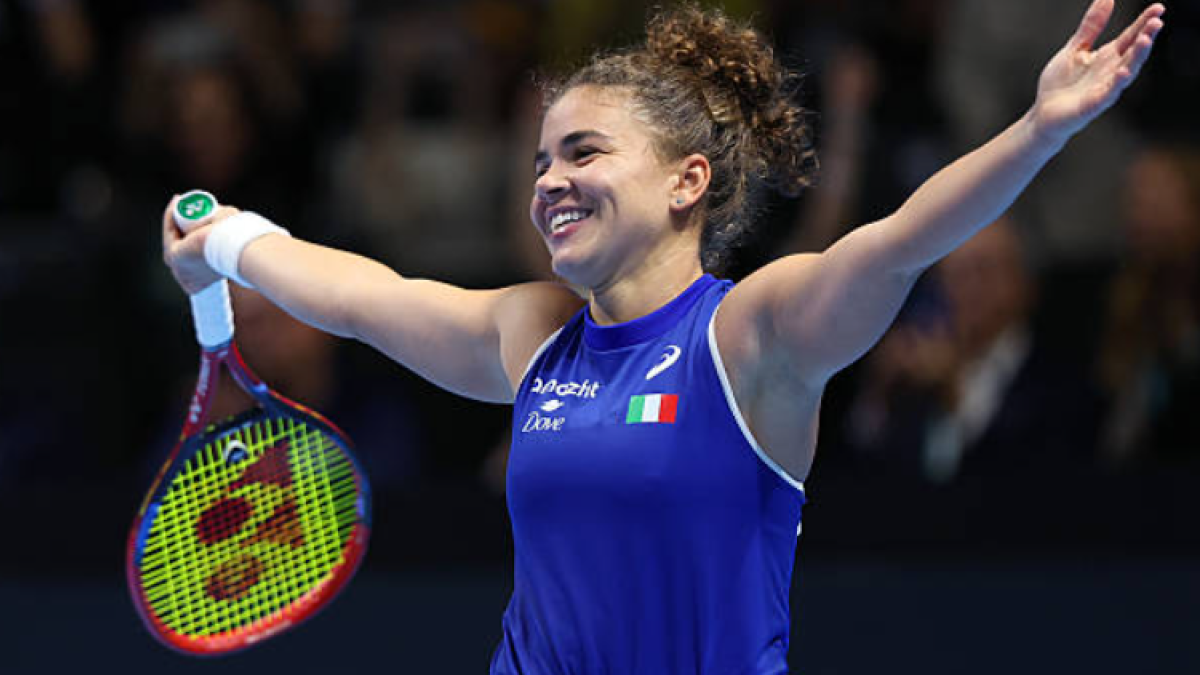Jasmine Paolini participe à la Billie Jean King Cup. Photo : Getty