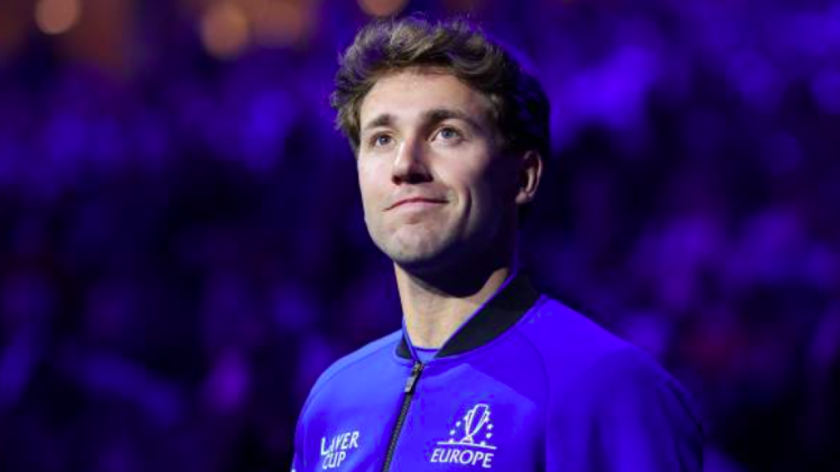 Casper Ruud ne manquera pas son rendez-vous avec la Laver Cup. Source : Getty