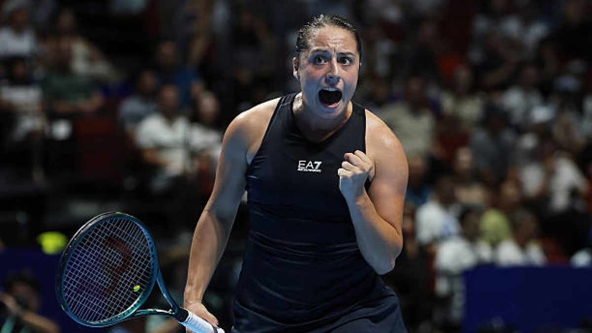 Cocciaretto colpisce per primo e l'Italia è a un passo dal rinnovare il suo titolo di BJKC. Foto: Gettyimages