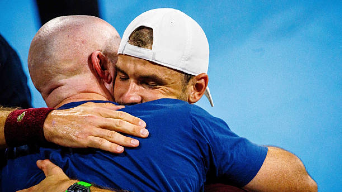 Dimitrov e Jamie Delgado separano le loro strade. Foto: Gettyimages.